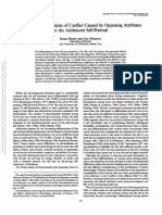 Susan Harter and Ann Monsour, Developmental Analysis of Conflict Caused by Opposing Attributes in The Adolescent Self-Portrait