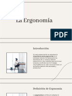 La Ergonomía, Presentación Deyanira S.