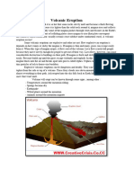 Volcanic Eruption in Inggris