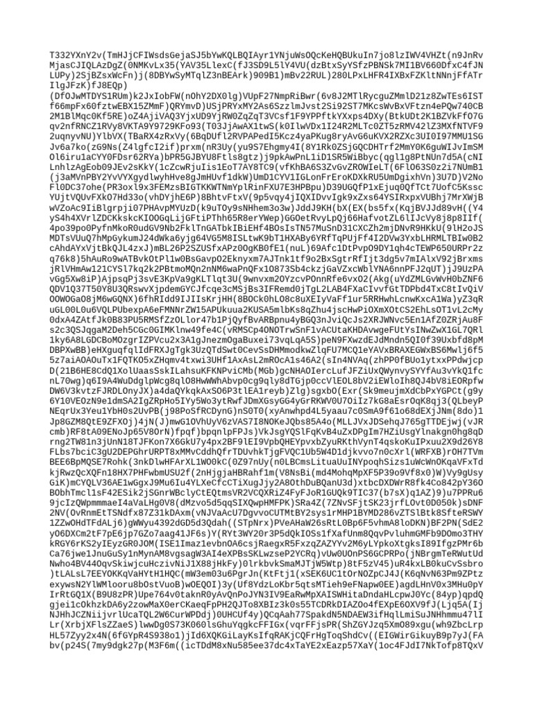 Encrypted Data String Analysis | PDF