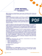 Vit A tópica UTMF-Retinol