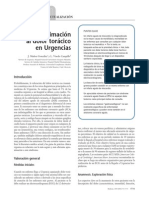 01 Aproximación Al Dolor Torácico en Urgencias