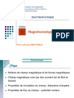 Electrostatique S1 Magnétostatique Dans Le Vide