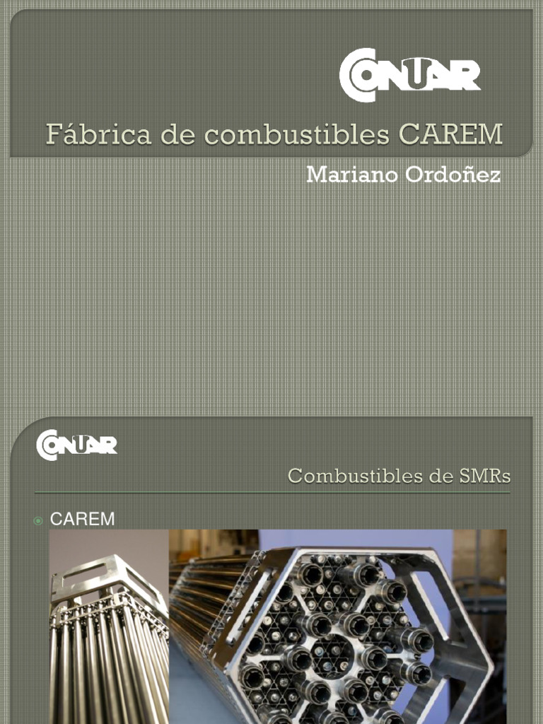 Fabricación de Barras Combustibles CAREM | PDF | Helio | Construcción