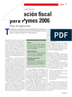 Planeación Fiscal 2006
