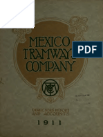 Mexico Tramways Company 1911