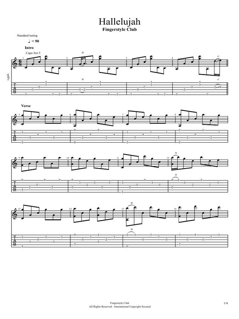 Hallelujah Fingerstyle Club.pdf PDF