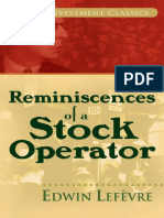 Reminiscences of A Stock Operator 2008