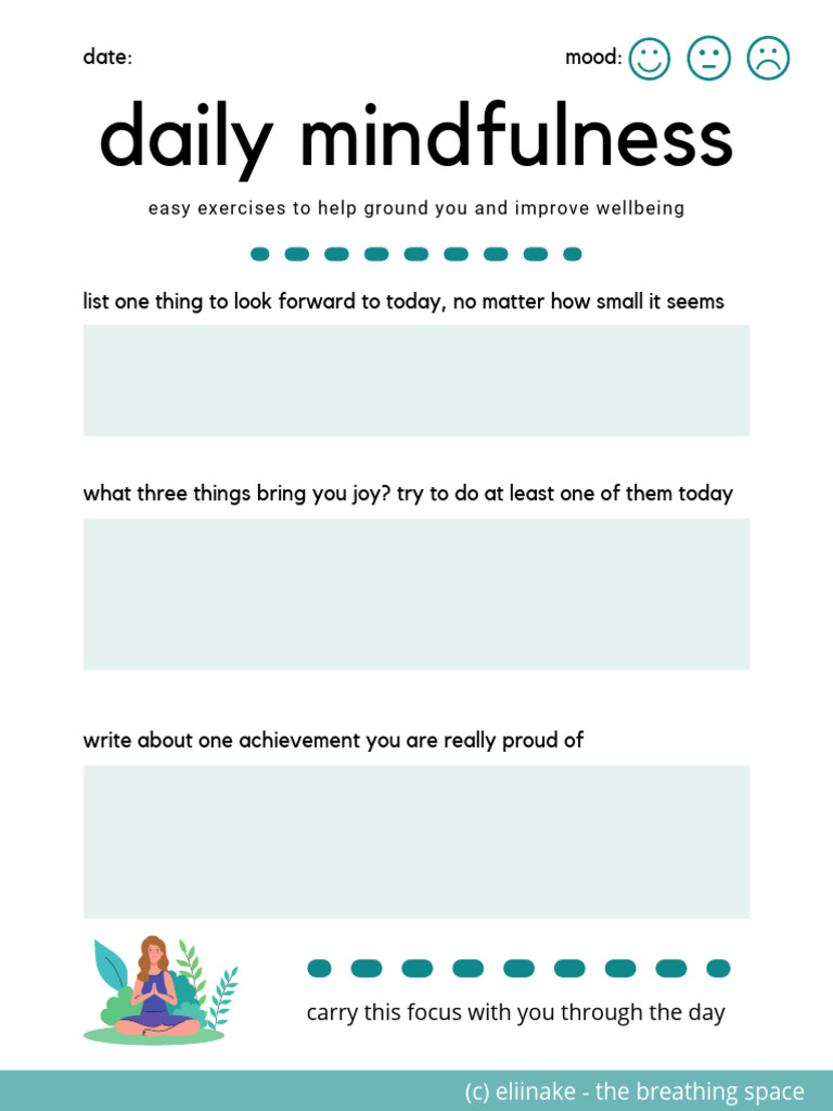 Eliinake easy mindfulness exercises pdf career growth self