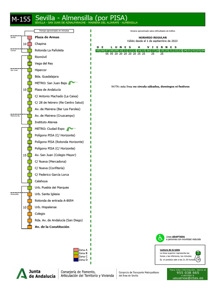 Linea 155 | PDF | Sevilla | España