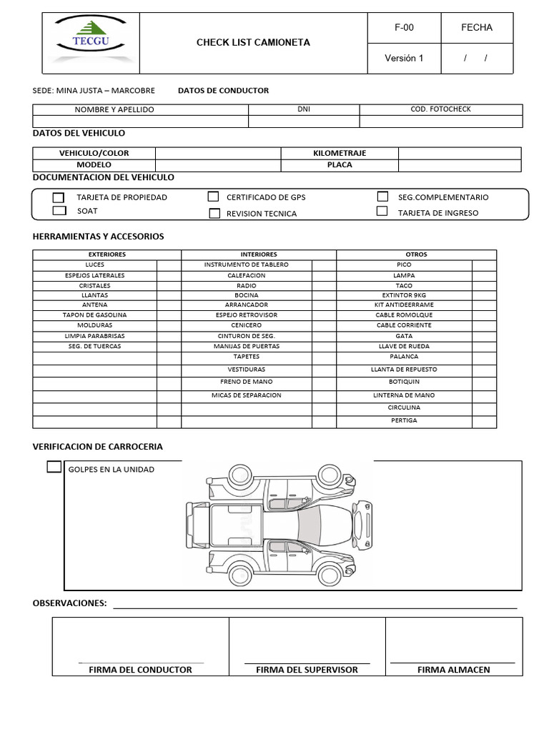 reporte-de-estado-de-vehiculo-camioneta-pdf-estilos-de-carrocer-a