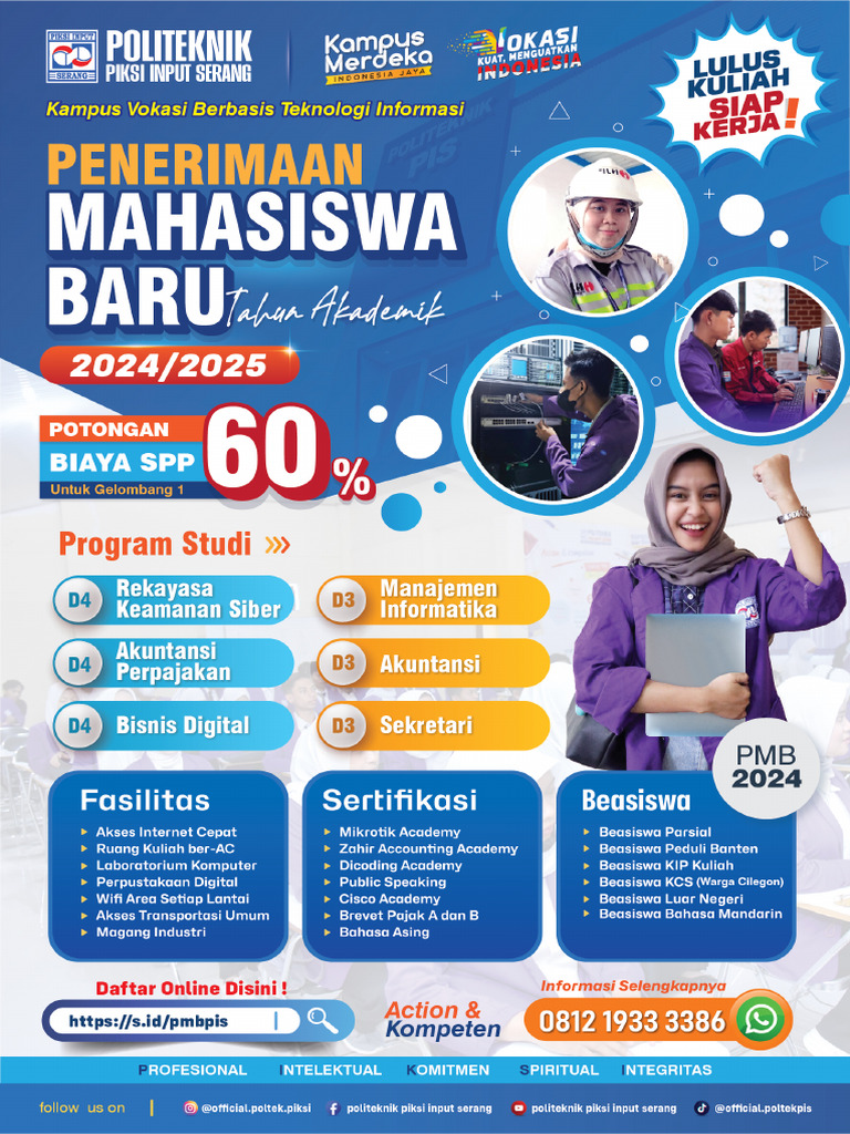 Brosur Poltek Pis 2024-2025 | PDF