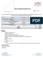 Simplex Fire Alarm System U.S.A: Notes