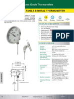 Termometro Bimetalico Angulo Ajustable