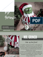 Mr. Grinch: Crochet Pattern Assembly and Details