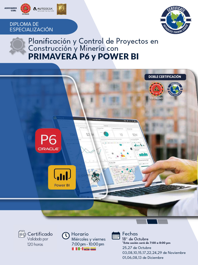 Brochure Planificación Primavera p6 y Power Bi 18 de Octubre | PDF