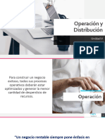 Unidad V - Operación y Distribución