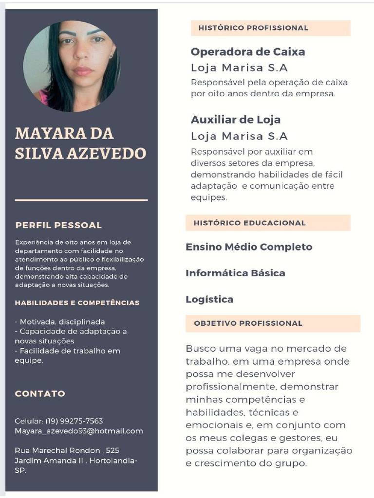 Mayara Da Silva Azevedo | PDF
