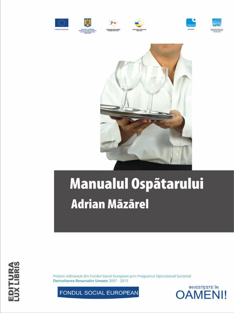Suport Curs Ospatar | PDF