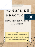 Manual de Practicas de Inmuno Clinica.