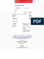Makasih Udah Pesan Gofood: Total Dibayar