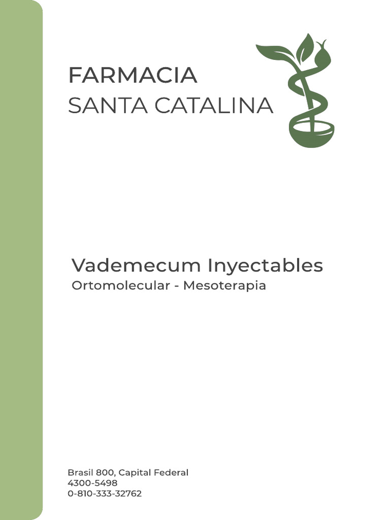 Vademecum Inyectable | PDF