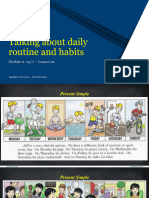 Lesson 2a - Talking About Daily Routine and Habits