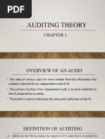 Auditing Theory - Roque | PDF | Audit | Internal Control