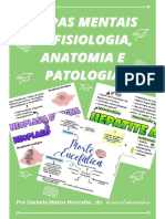 Mapas Mentais de Fisiologia, Anatomia E Patologia
