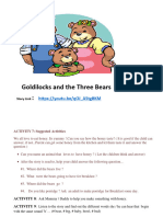 Goldilocks and The Three Bears-1