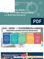 A Nova Gestão Pública (New Public Management)