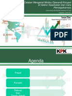 Catatan Mengenai Modus Operandi Korupsi Di Sektor Kesehatan Dan Cara Pencegahannya-Shorter Version KPK