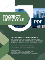 TPS582 Project Management Project Life Cycle