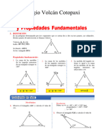 Propiedades Fundamentales de Los Triángulos