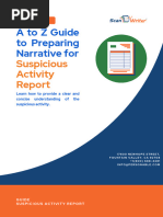 Your A To Z Guide To Preparing Narrative For Suspicious Activity Report