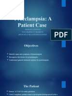 Preeclampsia Patient Case