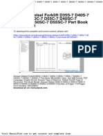 Doosan Dielsel Forklift d35s 7 d40s 7 d45s 7 d50c 7 d55c 7 d40sc 7 d45sc 7 d50sc 7 d55sc 7 Part Book Sb1223e01