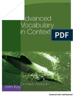 Advanced Vocabulary in Context PDF 3 PDF Free