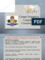 Enfoque Campo Formativo Lenguaje y Comunicación