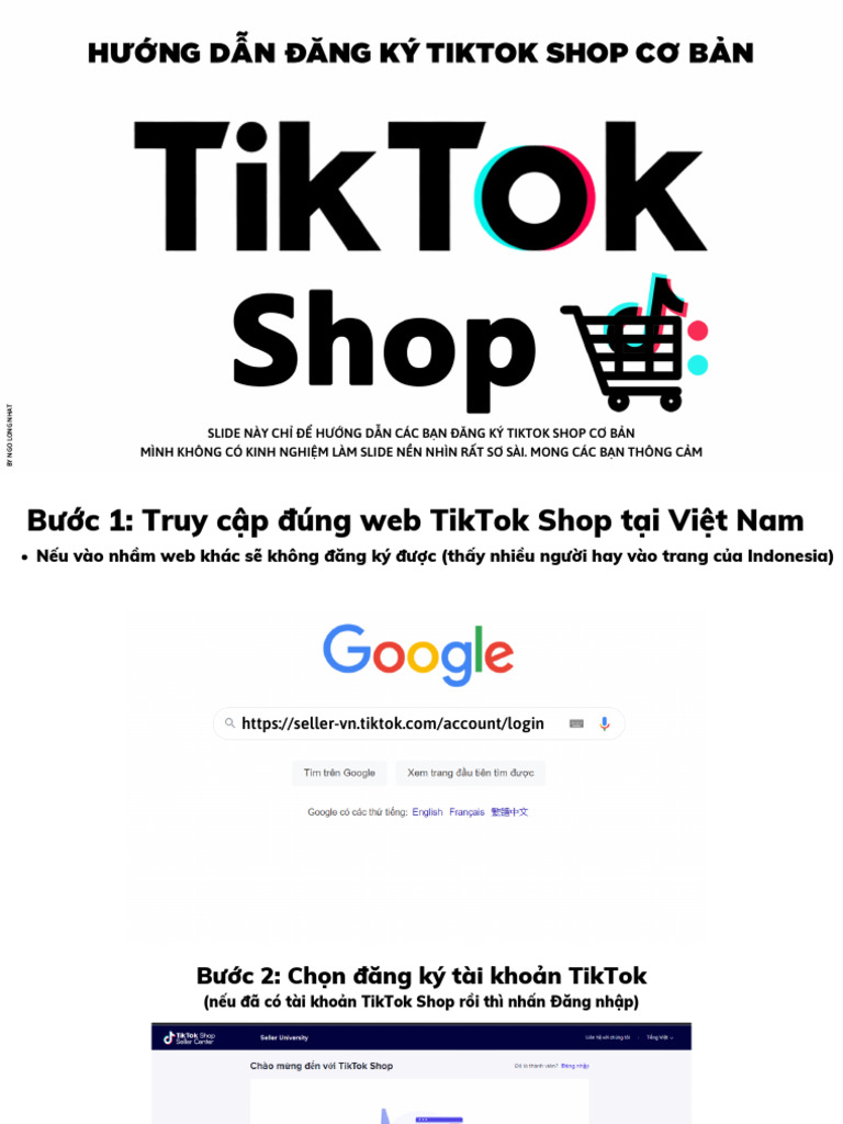 Bắt Đầu Với TikTok Shop | PDF