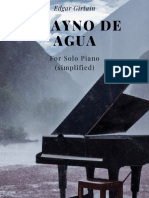 Girtain - Huayno de Agua (Piano Solo, Simplified)