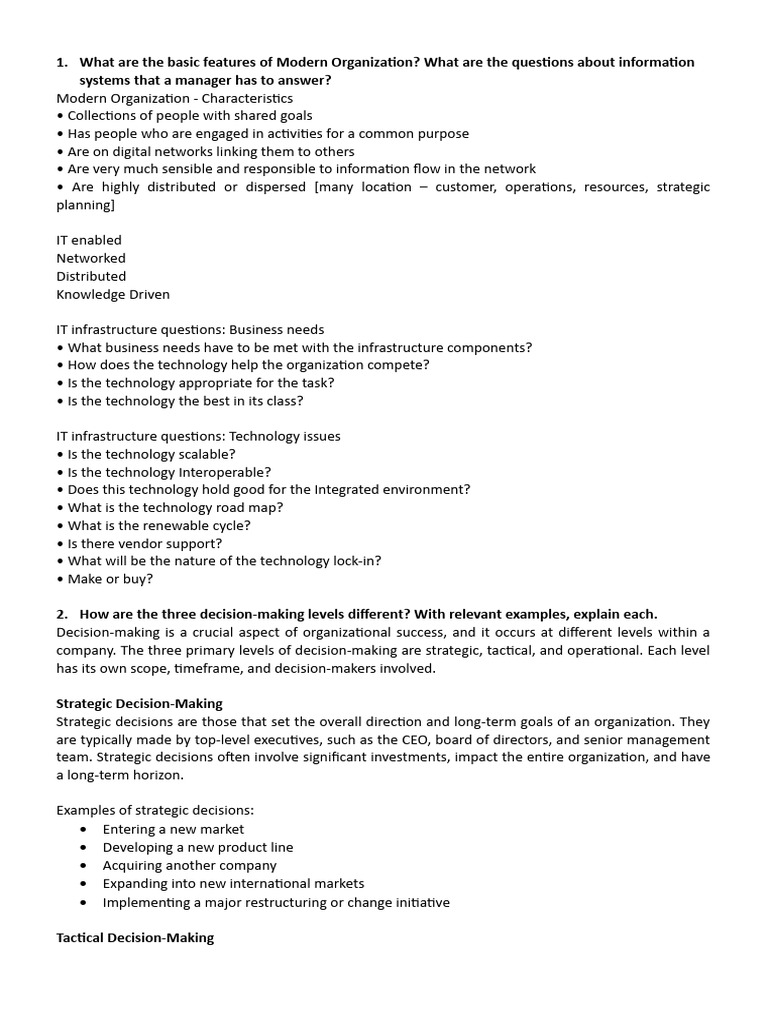 Question and Answer | PDF