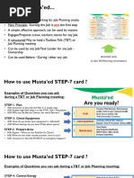 Drilling Stop Card Safety Analysis | PDF | Manufactured Goods | Nature