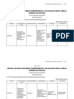 Plan de Clase Por Semana Lengua y Literatura