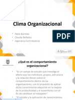 Clima Organizacional