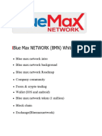 Blue Max Network White Paper