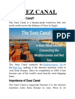 Suhitaa SUEZ CANAL Assignment