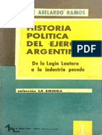 Historia Política Del Ejército Argentino