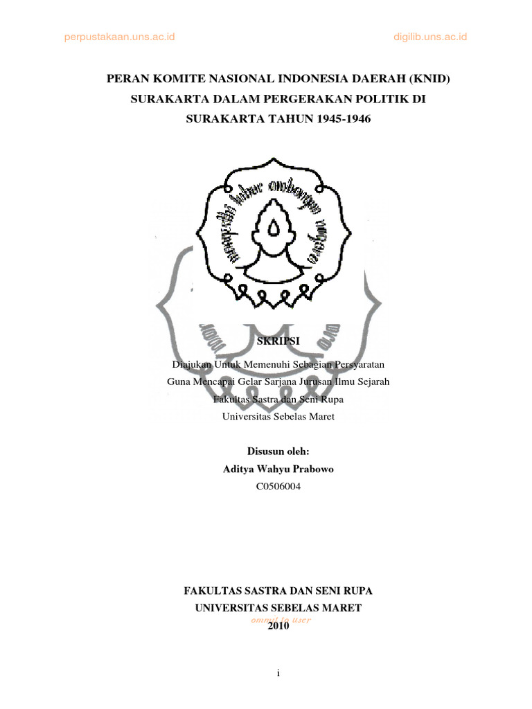 KNID Surakarta | PDF | Ilmu Sosial | Perjalanan