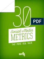 30 Social Media Metrics